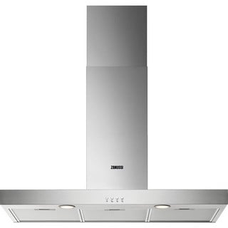 ZANUSSI 90CM CHIMNEY COOKER HOOD: MODEL ZHB92670XA - RRP £239: LOCATION - C8