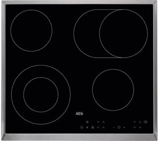 AEG 60CM CERAMIC HOB: MODEL HK634060XB - RRP £370: LOCATION - C8