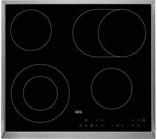 AEG 80CM CERAMIC HOB: MODEL HK834060XB - RRP £521: LOCATION - C8