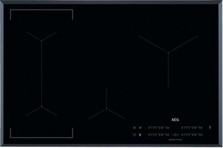 AEG 80CM INDUCTION HOB: MODEL IKE84441FB - RRP £599: LOCATION - C8