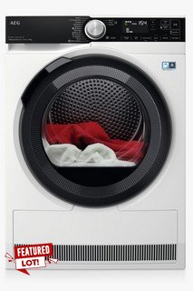 AEG 9KG HEAT PUMP TUMBLE DRYER: TR959M6BC - RRP £1249: LOCATION - C2