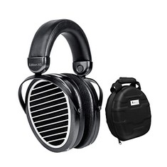 1 X HIFIMAN EDITION XS STEALTH MAGNETS PLANAR MAGNETIC HI-FI HEADPHONES +HEADPHONE TRAVEL CASE-BLACK. RRP £369: LOCATION - RACK A