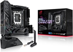 1 X REPUBLIC OF GAMERS STRIX Z790-I GAMING WIFI MOTHERBOARD RRP £363: LOCATION - RACK A