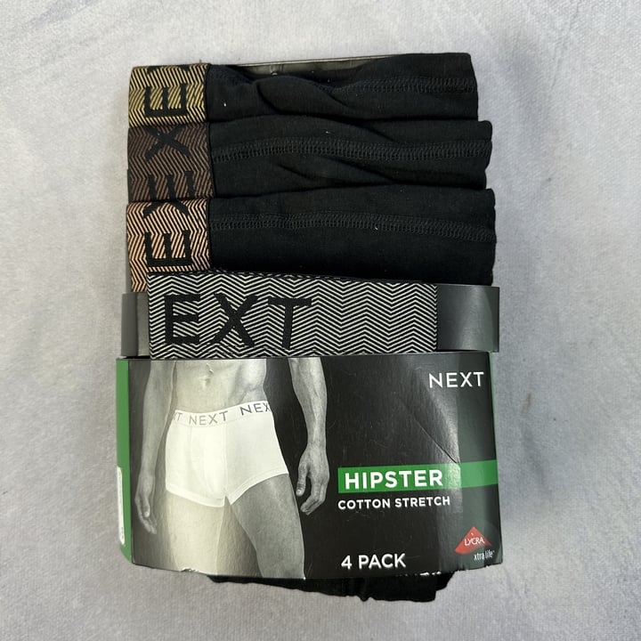 Next Hipster Cotton Stretch Trunks, 4-Pack - Size XL (X719661) (VAT ONLY PAYABLE ON BUYERS PREMIUM)