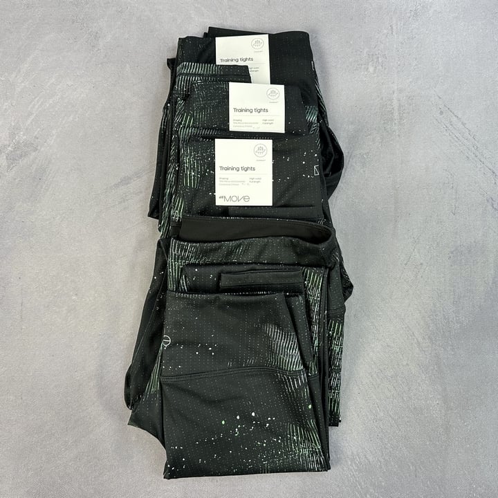 H&M MOVE Training Tights, 5x Units With Tags (2 Without) - Sizes 3xS, 1xM, 1xL  (MPSS03115113) (VAT ONLY PAYABLE ON BUYERS PREMIUM)