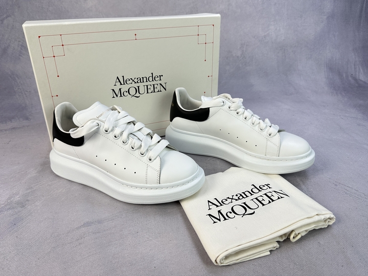 Alexander McQueen Oversized Sneakers With Box And Dust Bag- Size 40 (VAT ONLY PAYABLE ON BUYERS PREMIUM)