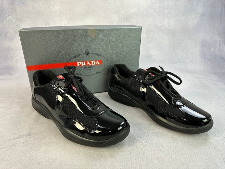 Prada Americas Cup Sneakers With Box - Size 8 (VAT ONLY PAYABLE ON BUYERS PREMIUM)