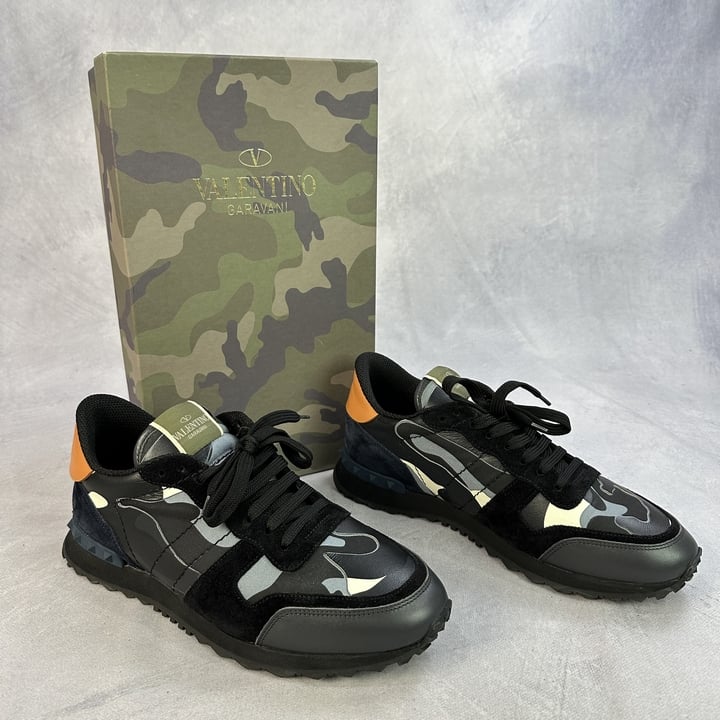 Valentino RockRunner Sneakers With Box And Dust Bag - Size 43 (VAT ONLY PAYABLE ON BUYERS PREMIUM)