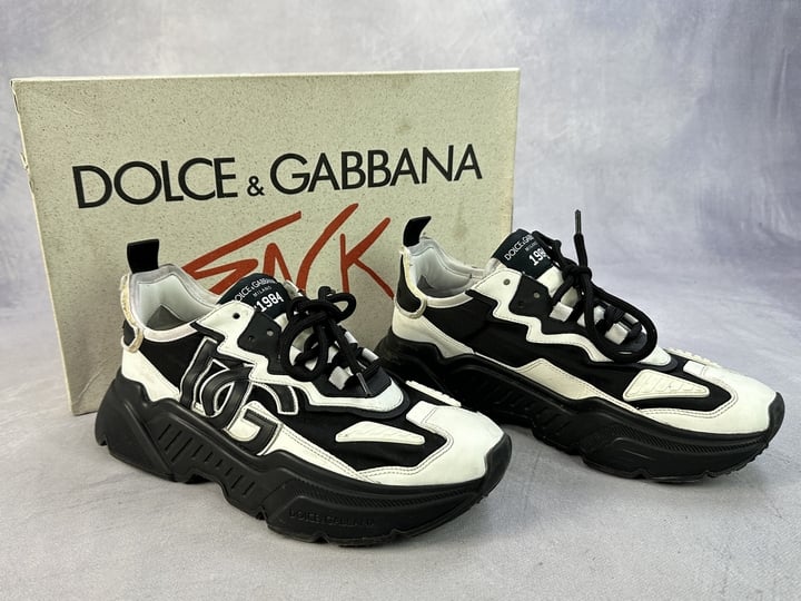 Dolce & Gabana Daymaster Sneakers With Box - Size 42 (VAT ONLY PAYABLE ON BUYERS PREMIUM)