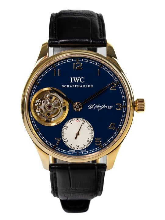 IWC Portugieser Tourbillon 'F.A.Jones' Hand-Wound Watch. Please see full description below, including important notes prior to bidding.