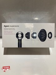 DYSON SUPERSONIC HD07 HAIR DRYER BLACK/NICKEL RRP £270