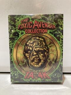 2 X THE TOXIC AVENGER COLLECTION TOX SET 4K ULTRA HD RRP £78.76 (18+ ID MAY BE REQUIRED)