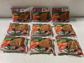 BOX OF ASSORTED FOOD INC MR GORENG STIR-FRY NOODLES (E:09.07.23)