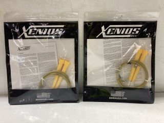 BOX OF ASSORTED XENIOS USA SKIPPING ROPE