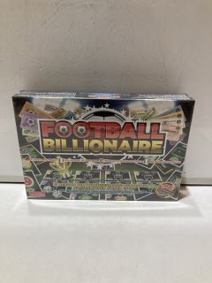 BOX OF ASSORTED GAMES INC FOOTBALL BILLIONAIRE