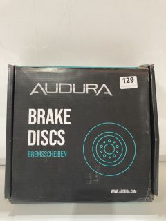 2 X AUDURA BRAKE DISCS