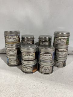 QTY OF ASSORTED ECO & VEGAN FRIENDLY SOY WAX CANDLES