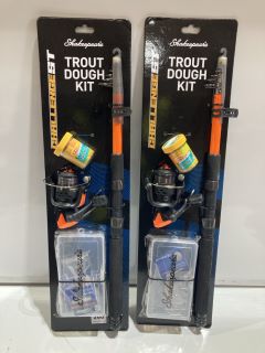 2 X TROUT DOUGH KIT