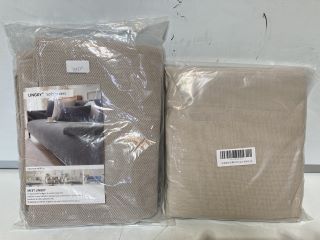 QTY OF ASSORTED ITEMS TO INCLUDE LINGKY SOFA COVERS