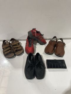 QTY OF ASSORTED ITEMS TO INCLUDE RIVER ISLAND PURSE, ADIDAS TERREX STEALTH HYDRO LACE SHOES UK 8