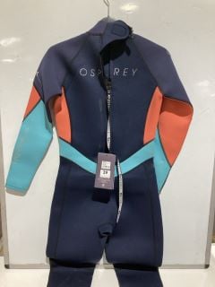 QTY OF ASSORTED ITEMS TO INCLUDE OSPREY MENS LONG WETSUIT XS