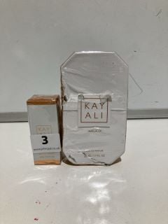 2 X KAYALI VANILLA 28 EAU DE PARFUM, TO INCLUDE 50ML & 10ML