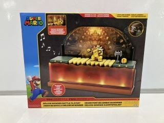 SUPER MARIO BROS DELUXE BOWSER PLAYSET