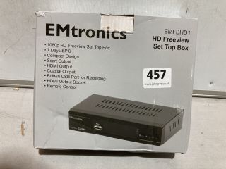 EMTRONICS EMF HD1 HD FREEVIEW SET TOP BOX