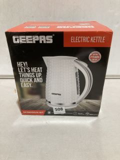 GEEPAS ELECTRIC KETTLE GK38056UK-WT