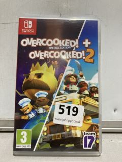 OVERCOOKED! SPECIAL EDITION + OVERCOOKED! 2 FOR NINTENDO SWITCH