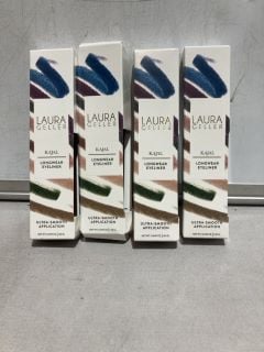 4 X LAURA GELLER KAJAL LONGWEAR EYELINER