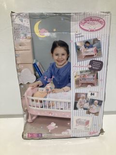 BABY ANNABELLE DOLL & COT PLAYSET