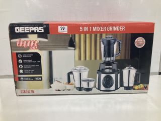 GEEPAS 1000W 5-IN1 MIXER GRINDER