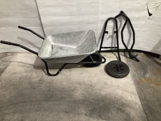 STEEL WHEELBARROW 90L - RRP £162