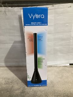 VYBRA MULTI 3 IN 1 HEATER COOLING FAN AIR STERILISER - RRP £140