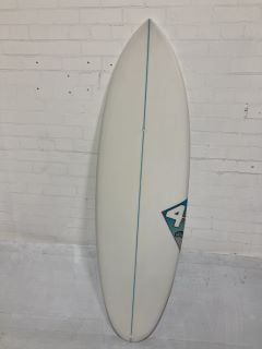 FOURTH SURFBOARDS CHILLI BEAN SURFBOARD - 6FT - WHITE - RRP £640