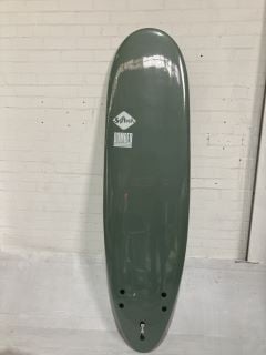 SOFTECH BOMBER SURFBOARD - 6FT10" - SMOKE/GREEN/WHITE - RRP £390