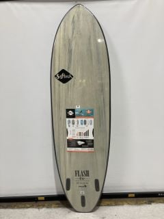 SOFTECH FLASH ERIC GEISELMAN SURFBOARD - 6FT6" - GREY MARBLE - RRP £335