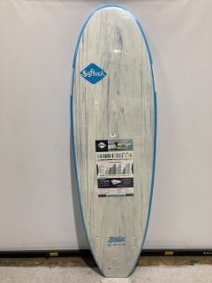 SOFTECH ROLLER SURFBOARD - 6FT6" - BLUE - RRP £310