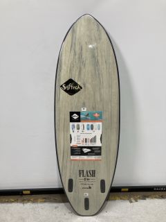 SOFTECH FLASH ERIC GEISELMAN SURFBOARD - 5FT7" - GREY MARBLE - RRP £300