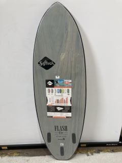 SOFTECH FLASH ERIC GEISELMAN SURFBOARD - 5FT7" - GREY MARBLE - RRP £300