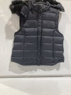 THE WHITE COMPANY DOWN FILLED PADDED GILET - STORM GREY - 18 - RRP £149