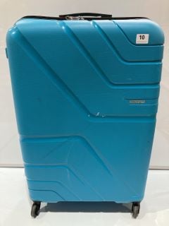 1 X AMERICAN TOURISTER BLUE LUGGAGE