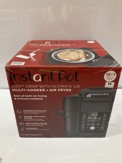 1 X INSTANT POT MULTI-COOKER AND AIRFRYER RRP £150