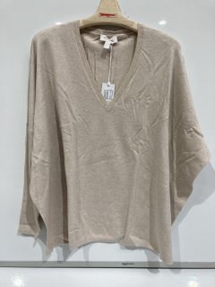 A QTY OF THE WHITE COMPANY ITEMS TO INCLUDE LINEN COTTON BUTTON THROUGH CARDIGAN XL KHAKI TOTAL RRP £565