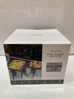 1 X SUS LA TABLE DUAL BASKET AIR FRYER RRP £150