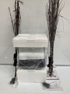 A QTY OF THE WHITE COMPANY ITEMS TO INCLUDE SET OF PRELIT BROWN BRANCHES TOTAL RRP £190