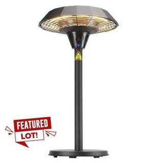 SHADOW DIFFUSION 2.0KW TABLE-TOP PATIO HEATER REMOTE : CODE: 902114 RRP: £166