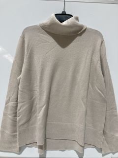 A QTY OF THE WHITE COMPANY ITEMS TO INCLUDE A WIDE RIB PONCHO - EXTRA LARGE - CAMEL - TOTAL RRP £495