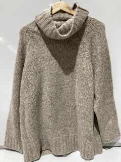 A QTY OF THE WHITE COMPANY ITEMS TO INCLUDE A COTTON RICH RIBBED CARDIGAN - 18 - PORCELAIN - TOTAL RRP £582